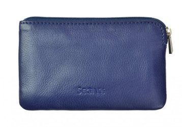 Kožená klíčenka SG-27289 tmavě modrá Kožená klíčenka SG-27289 tmavě modrá