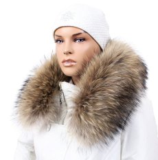 Kožušinový lem na kapucňu - golier medvedíkovec M 01/53 (75 cm)