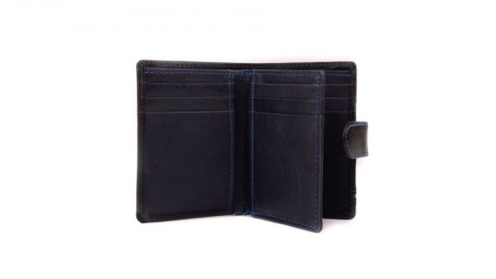 Kožená dokladovka 27531155535 black blue 4