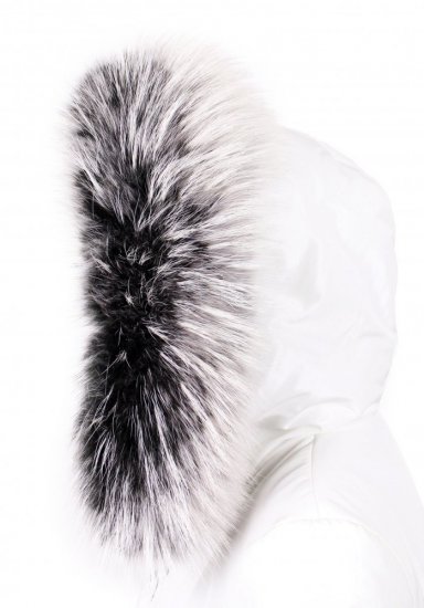 Fur trim on the hood - raccoon collar M 36/24 (70 cm) 1