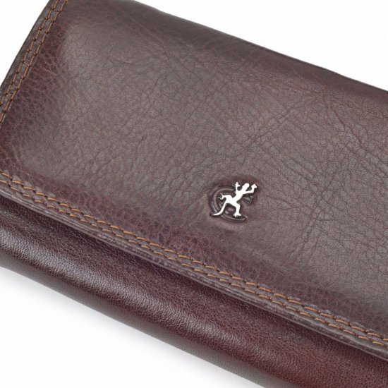 Dámska kožená peňaženka 24510 Brown 3