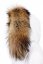 Fur trim on the hood - collared raccoon M 42/28 (65 cm) 1