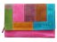 Dámská kožená peněženka LG-211/D Fuchsia MULTI