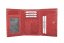 Dámska kožená peňaženka SG-260100 W červená 3