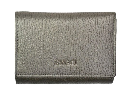 Dámska kožená peňaženka SG-27106 B zlatá