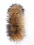 Kožešinový lem na kapuci - límec mývalovec snowtop M 35/42 (70 cm) 1