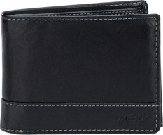 Pánska kožená peňaženka V-276/T čierna