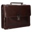 Pánská kožená aktovka 22079/T tm. hnědá 2