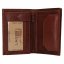 Pánská kožená peněženka V-2105 hnědá 5