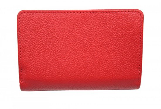Dámska kožená peňaženka 210035 červená