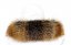 Kožešinový lem na kapuci - límec liška snowtop black ginger LG 01 (62 cm)