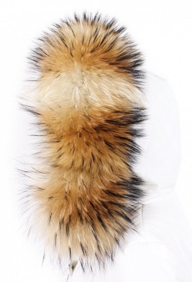 Kožušinový lem na kapucňu - golier medvedíkovec M 45/34 (70 cm)