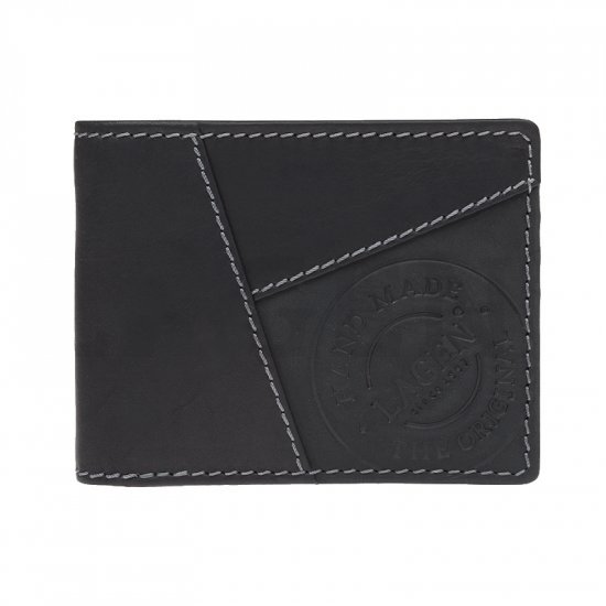 Pánska kožená peňaženka 251148 čierna
