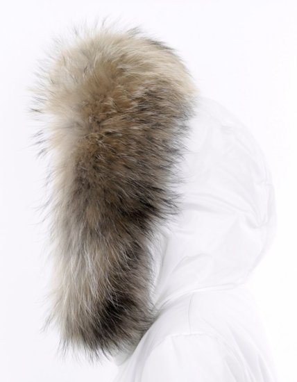 Kožešinový lem na kapuci - límec mývalovec M 44/75 (74 cm) 1