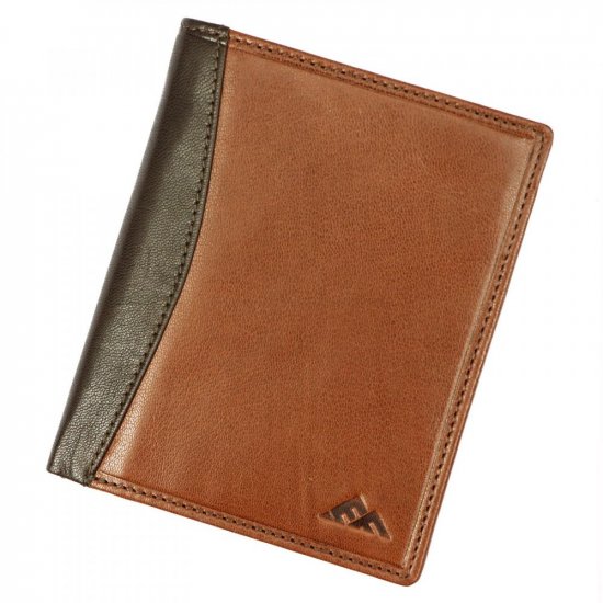 Pánská kožená peněženka El Forrest 2508-21 RFID hnědá