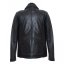 Pánská kožená bunda 4065 černá 2