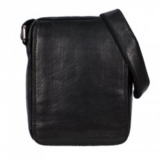 Pánská kožená taška přes rameno PEDRO  černá