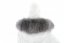 Kožušinový lem na kapucňu - golier medvedíkovec snoutop M 121/2 (80 cm)