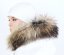Fur trim on the hood - raccoon collar snowtop M 35/6 (61 cm)