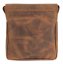 Pánska kožená taška cez rameno Scorteus 1436-1 hnedá melír