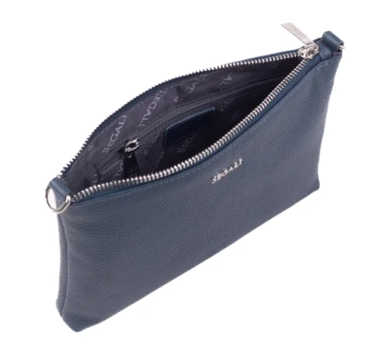 Dámská kožená taška přes rameno SG-A26B tmavě modrá 3