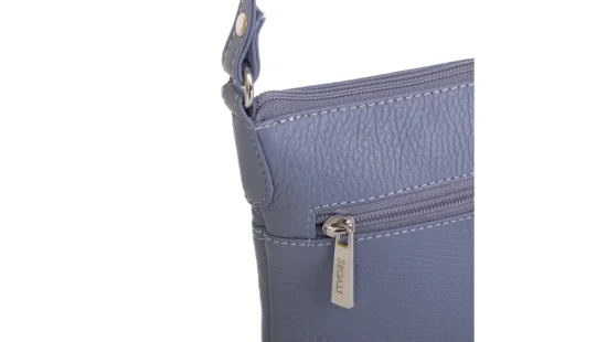 Dámská kožená taška přes rameno SG-27001 lavender