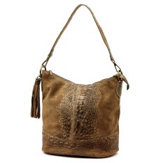 Dámská kožená kabelka Linda mokka