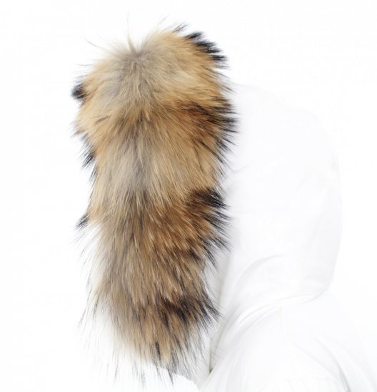 Kožušinový lem na kapucňu - golier medvedíkovec M 45/17 (60 cm)