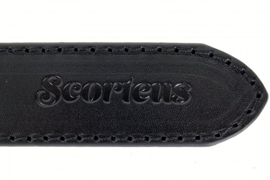 Pánský kožený opasek Scorteus SC-GR-13 černý 1