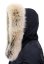 Kožešinový lem na kapuci - límec liška snowtop černo - béžová L 18/29 (95 cm) 2