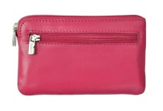 Kožená klíčenka SG-27289 růžová