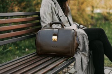 Luxusní dámská kožená taška