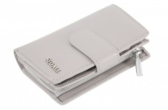 Dámska kožená peňaženka SG 250313 sivá - pastel