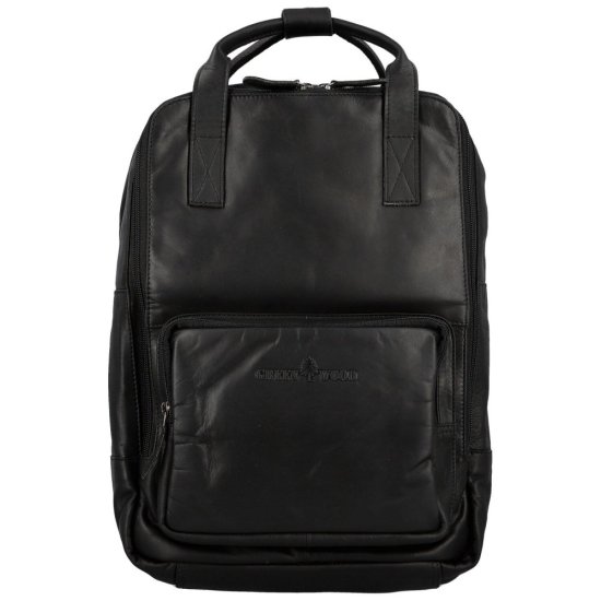 Kožený batoh UNISEX Jarin černý