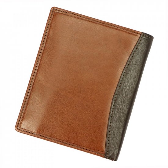 Pánská kožená peněženka El Forrest 2508-21 RFID hnědá 1