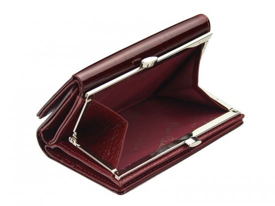 Dámska kožená peňaženka Pierre Cardin 02 LEAF 2108 červená