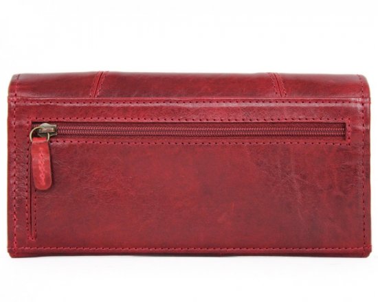 Dámská kožená peněženka PWL-2388/T červená 1