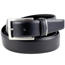 Pánský kožený opasek Pierre Cardin 270080 černý
