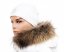Kožešinový lem na kapuci - límec mývalovec snowtop M 35/53 (48 cm)