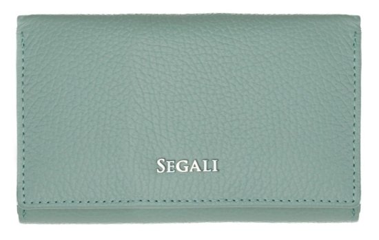 Dámska kožená peňaženka SG-27074 sage
