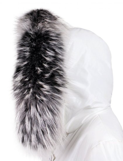 Kožešinový lem na kapuci - límec mývalovec M 36/34 (82 cm) 2