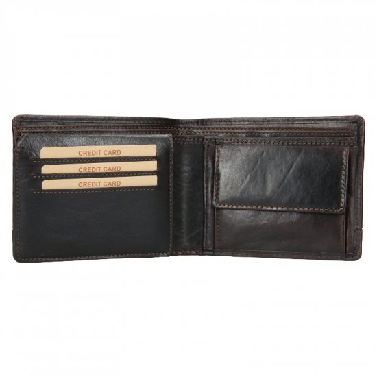 Pánská kožená peněženka 21996/T černá 3