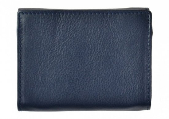 Dámska kožená peňaženka SG-261420 modrá - tyrkys