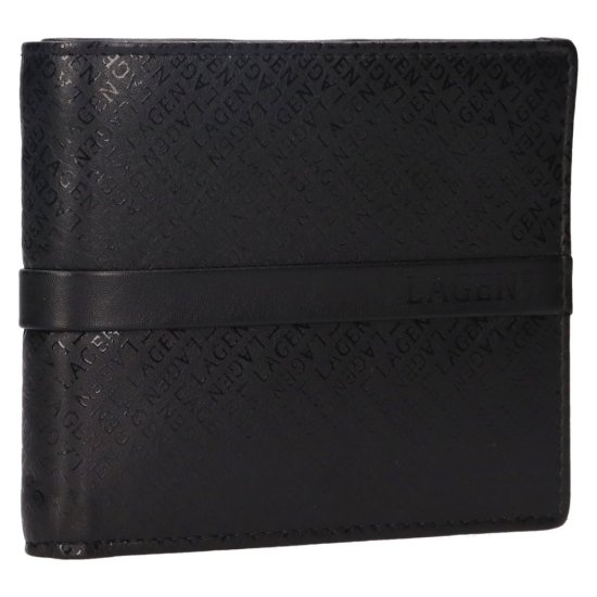 Pánská kožená peněženka 212595 černá 2