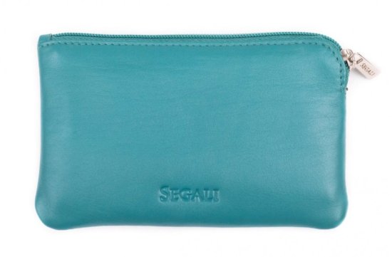 Kožená klíčenka SG-27289 zelená