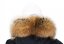Fur trim on the hood - raccoon collar snowtop M 35/57 (70 cm) 4
