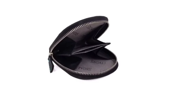 Kožený mincovník 2363 černý 2