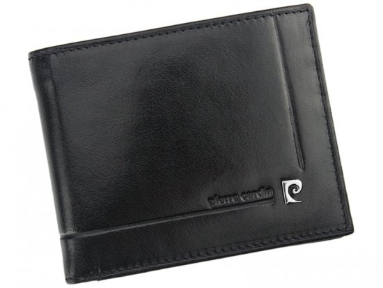 Pánska kožená peňaženka Pierre Cardin 2YS507.1 8824 RFID čierna (malá)