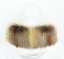 Fur trim on the hood - fox collar red L 11/3 (89 cm)