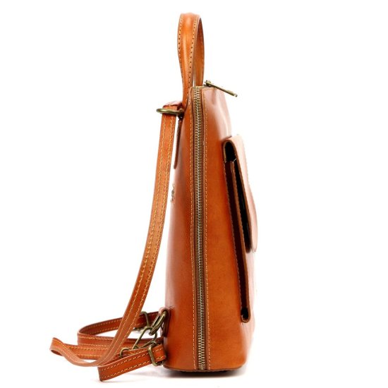 Kožený batoh Patrizia Samara camel